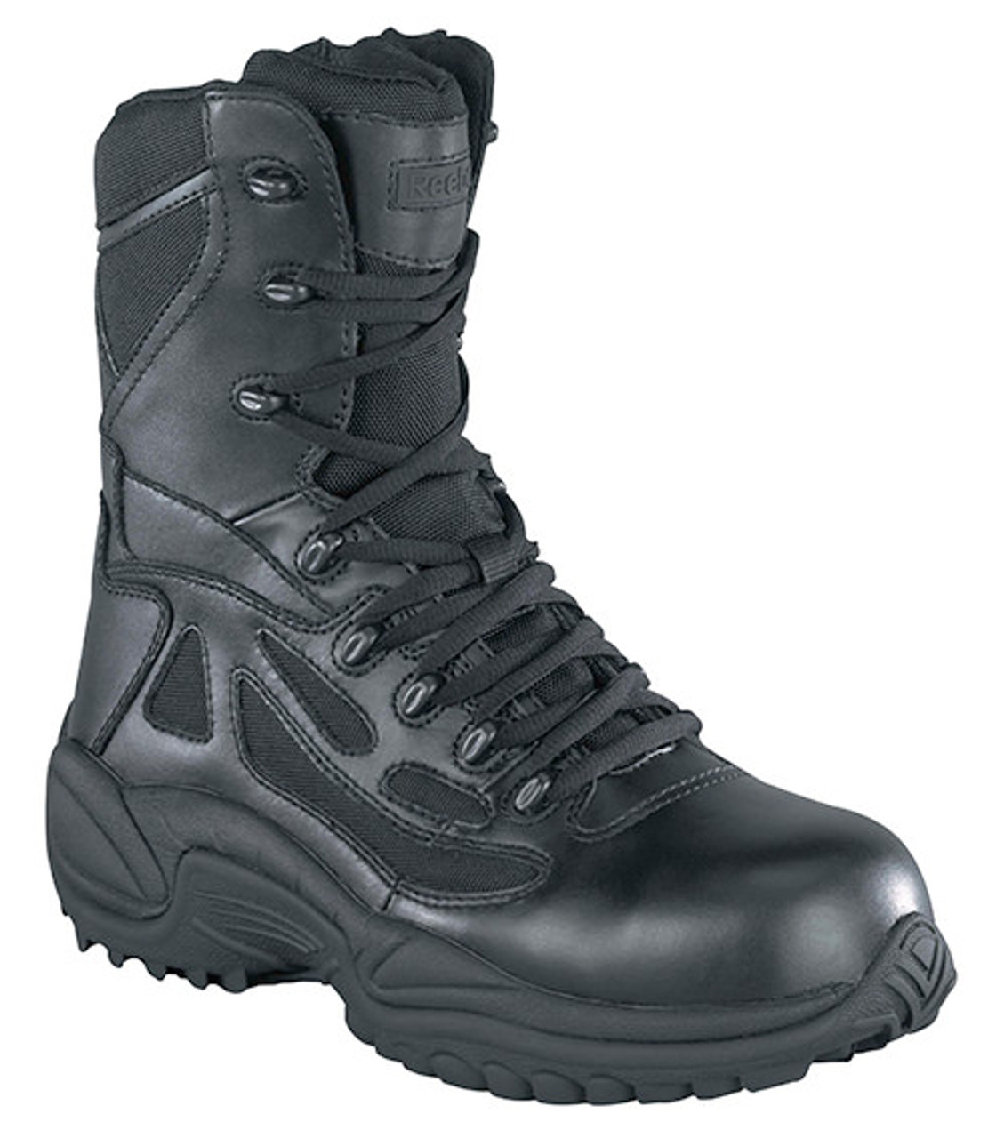 side zip duty boots