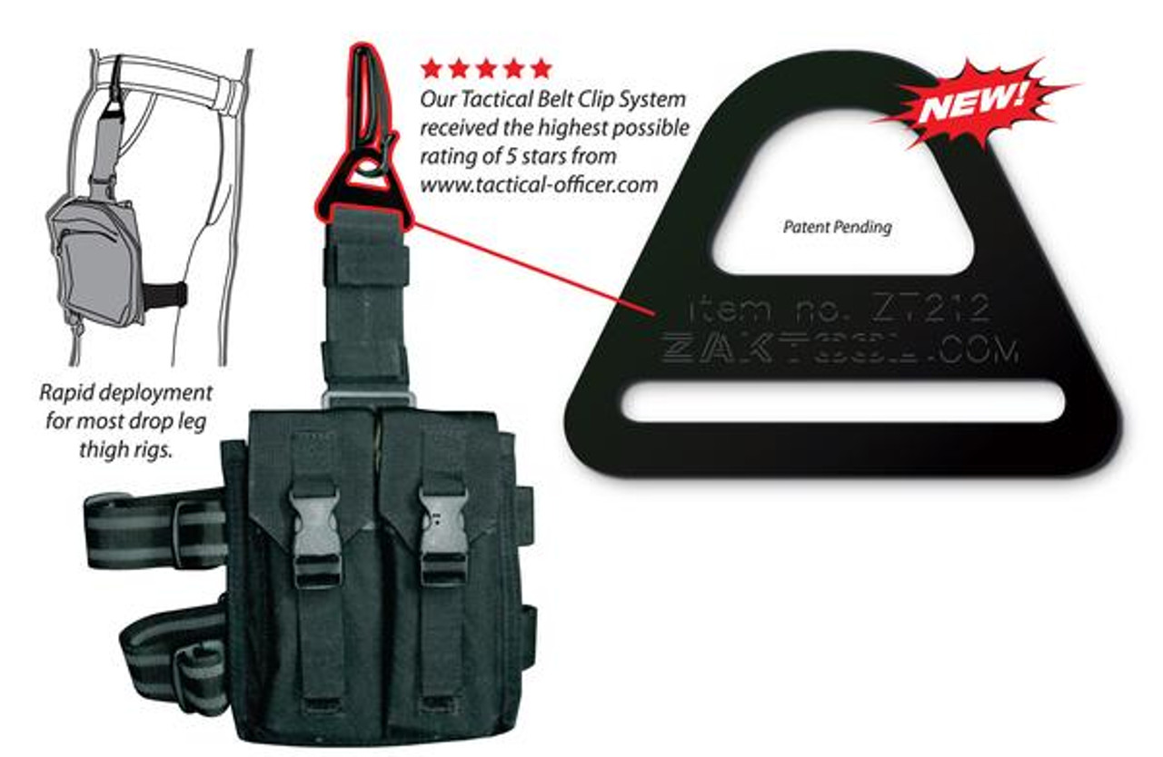 Zak Tool 212 Tactical Belt Clip System