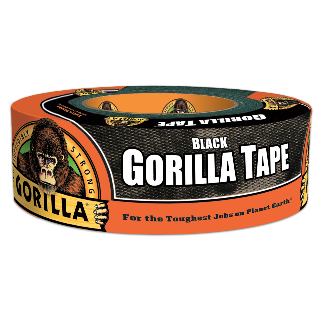 Gorilla Tough and Wide White Duct Tape, 2.88 x 25 Yard (Pack of 4)