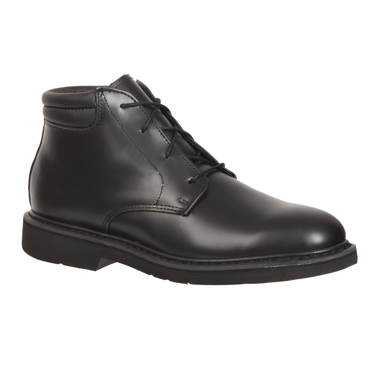 polishable black leather shoes