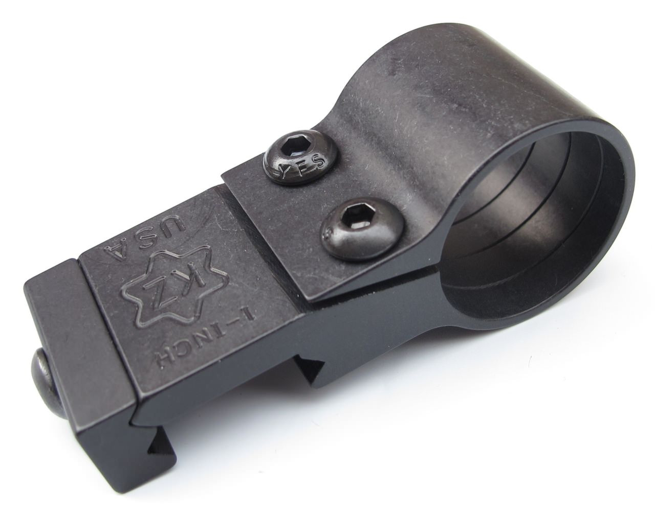 Flashlight  Tactical Ring Offset Rail Mount Bracket AccessorieS Laser Scope FI 