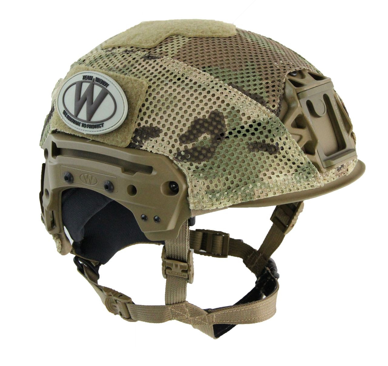 team wendy multicam helmet cover