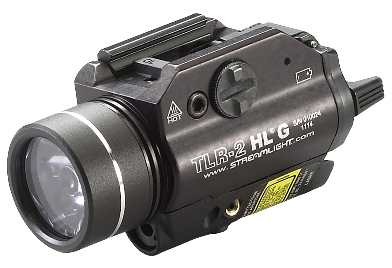 Streamlight 69265 TLR-2 HL G WeaponLight w/Green Laser 800 Lumens