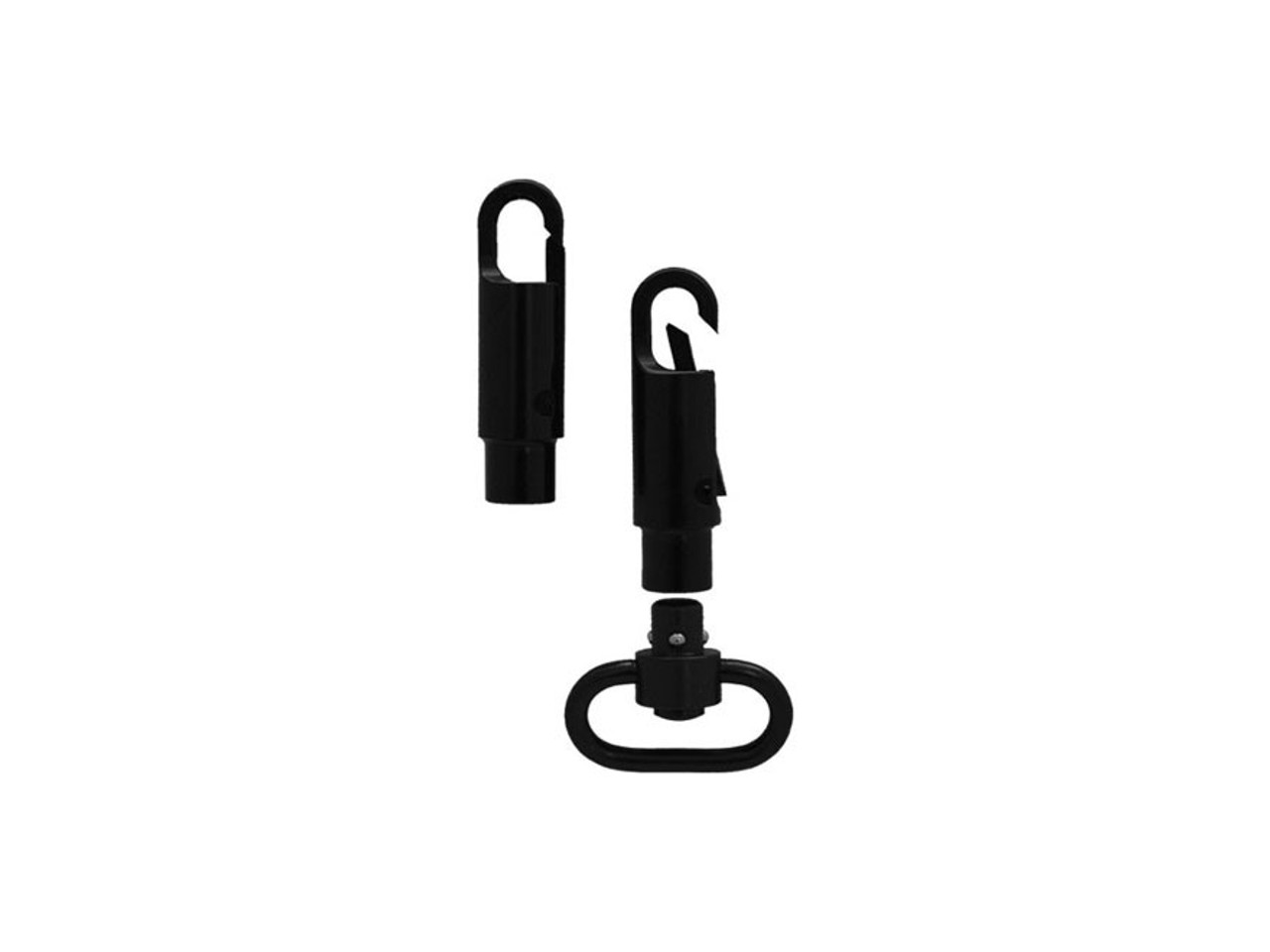 GrovTec Snap Hook Heavy Duty Push Button Swivel Adapter 2/Pack