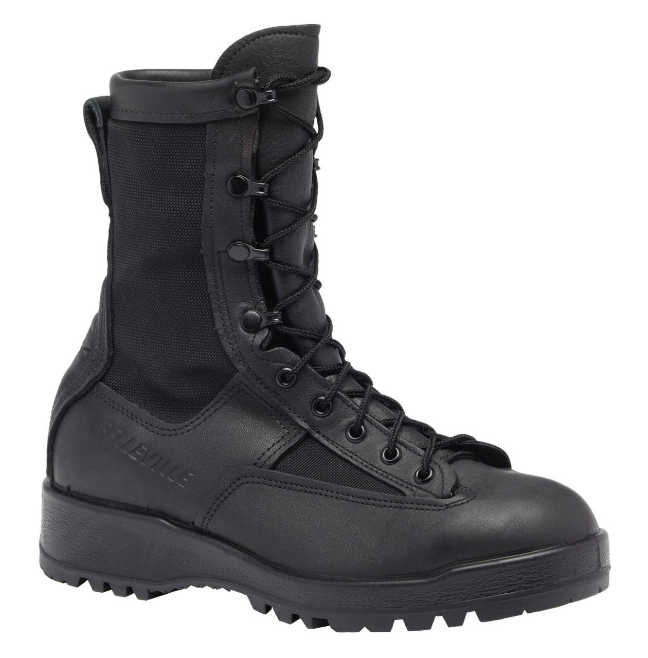 insulated black boots