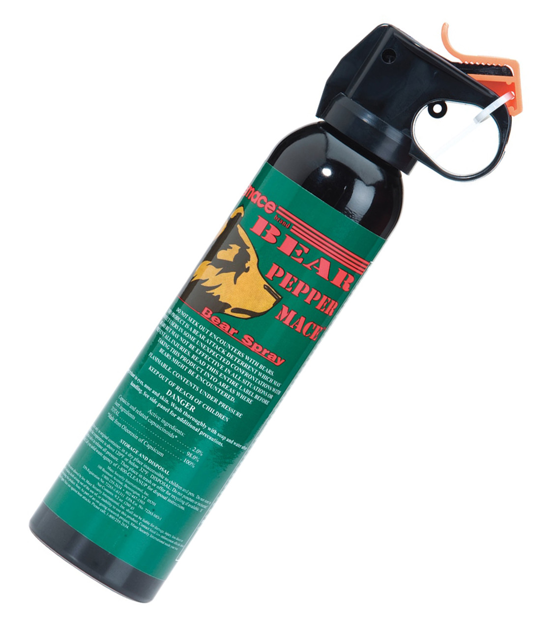 Mace BEAR Pepper Spray Powerful CS Magnum Fogger 35' Range