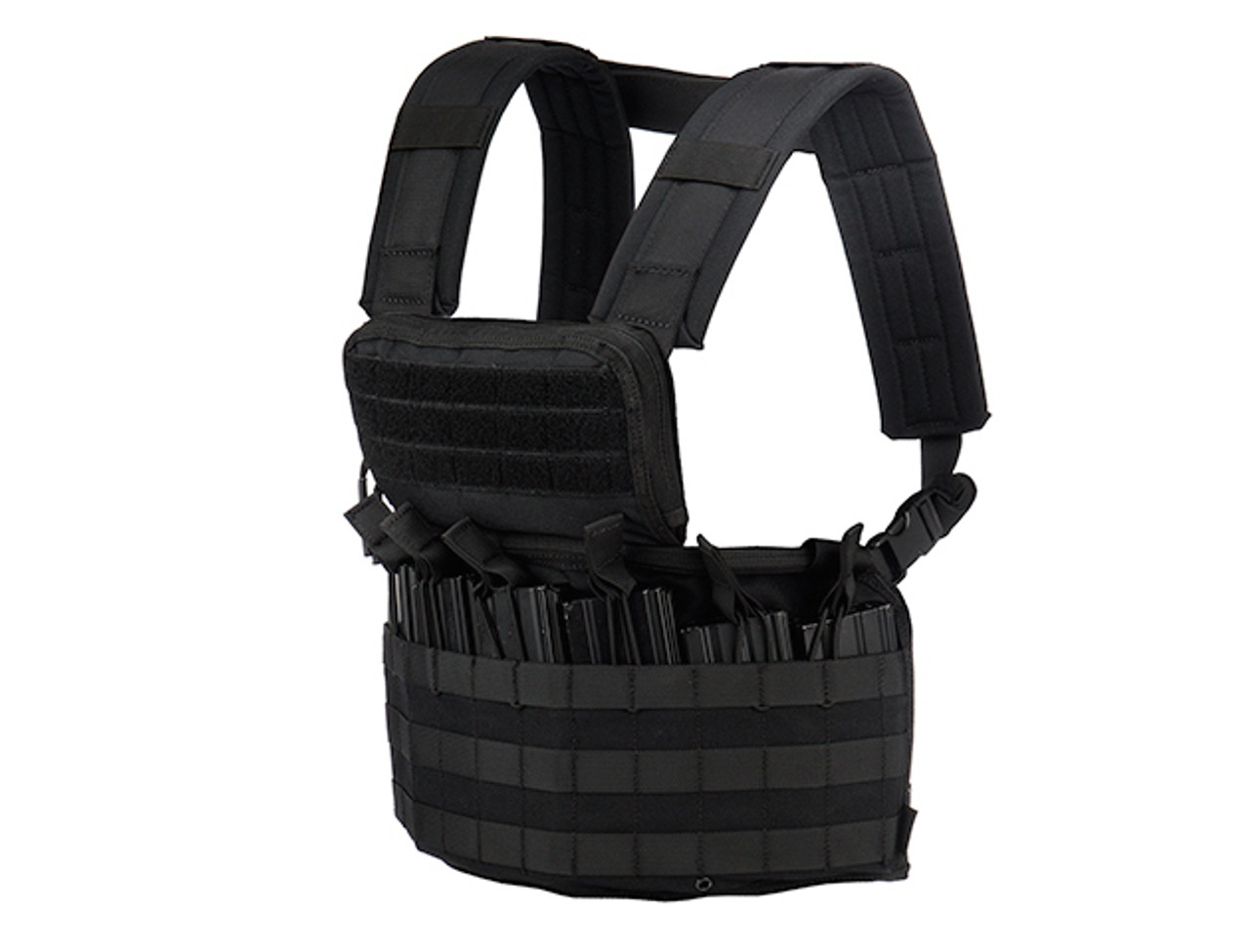 Code 11 Navigator Molle Paracord Black Chest Rig
