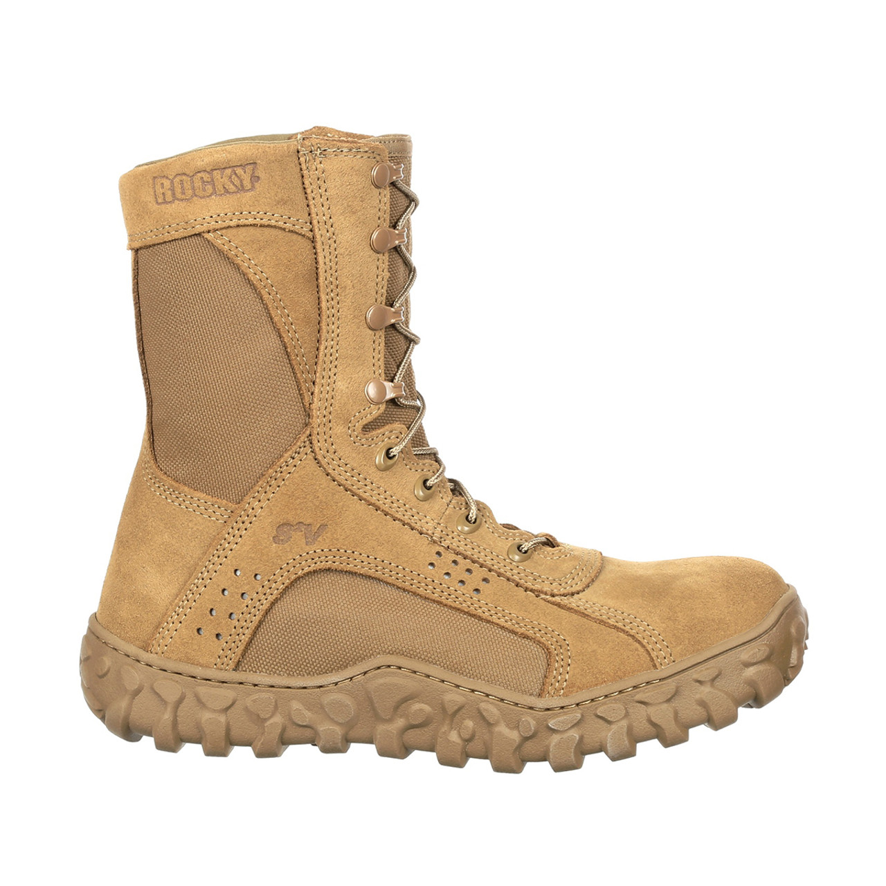 coyote tan steel toe boots