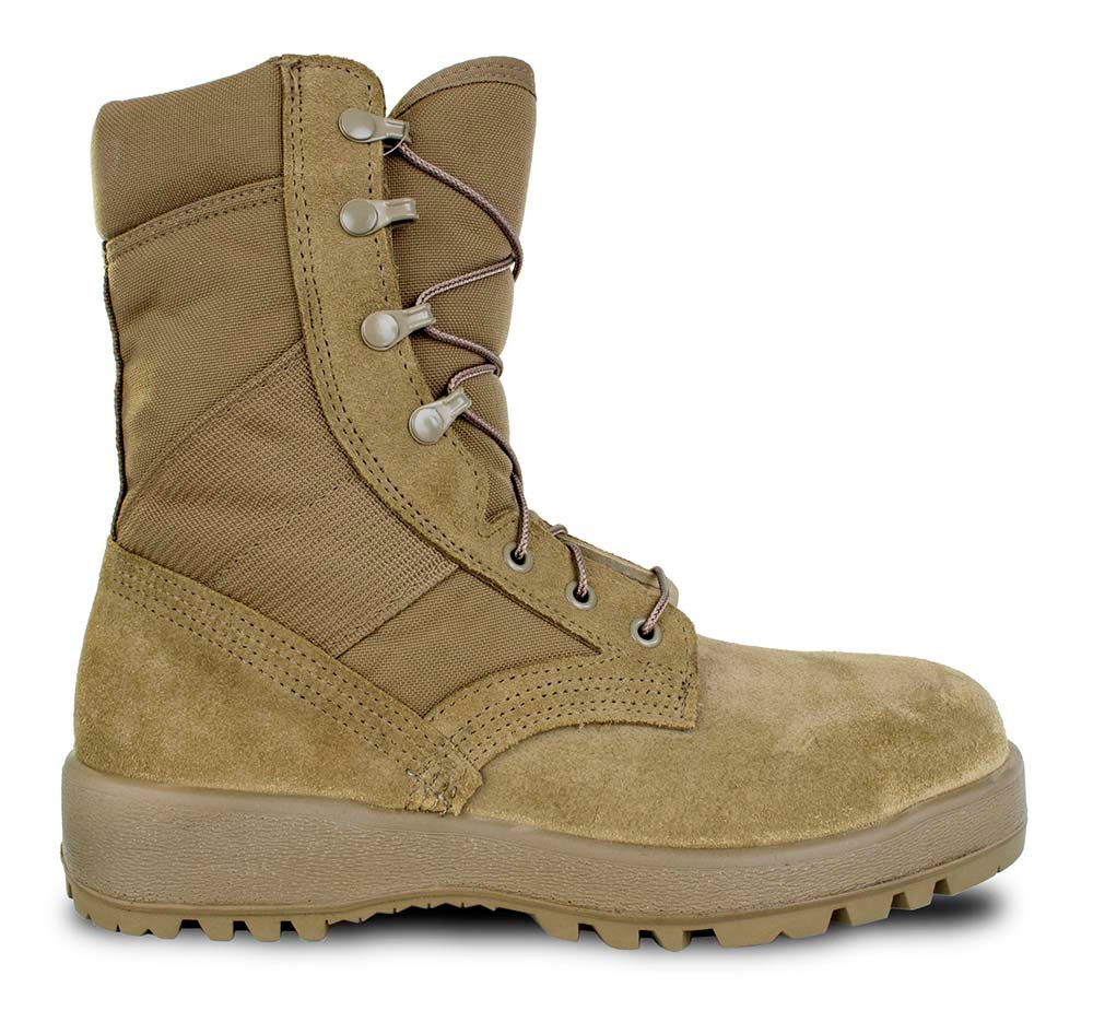 McRae 8989 Mil-Spec Hot Weather Steel-Toe Coyote Boots On Sale