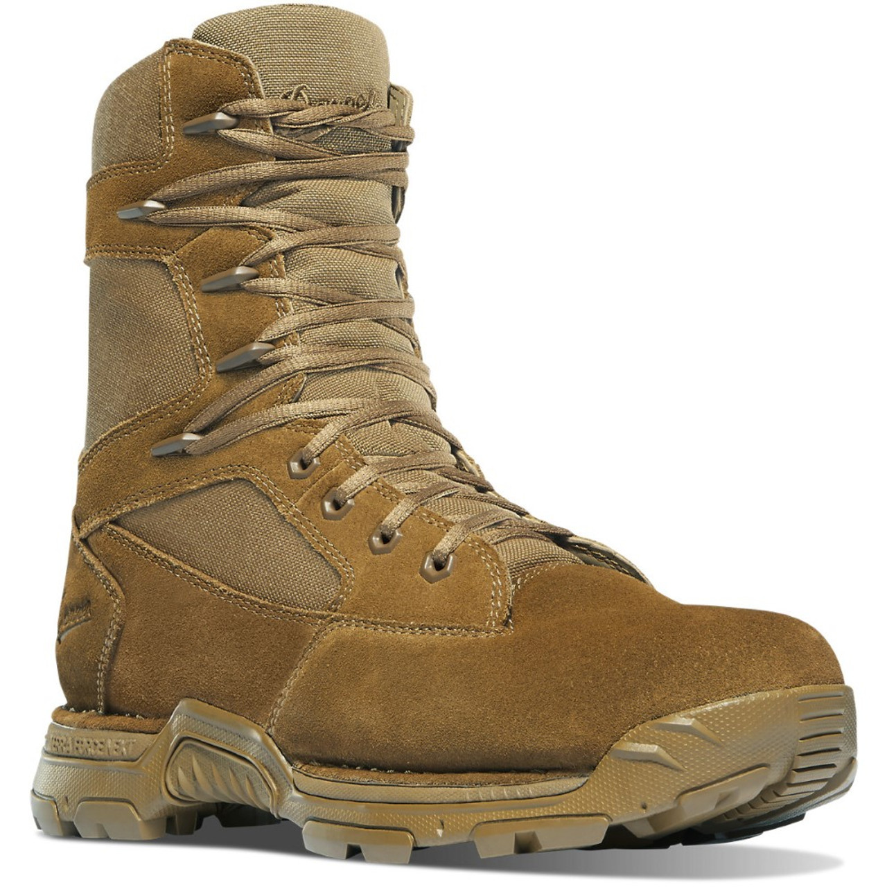 DANNER - BROWN TAN SUEDE NYLON SOFT TOE TACTICAL BOOTS “FULLBORE COYOTE” Comfortable Tactical Boots | Boot Barn main image 4