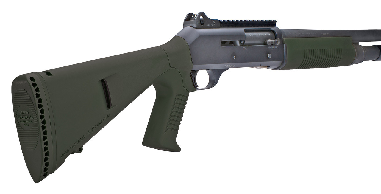 Mesa Tactical Benelli M4 Urbino Pistol Grip Stocks & Forend Set, OD Green