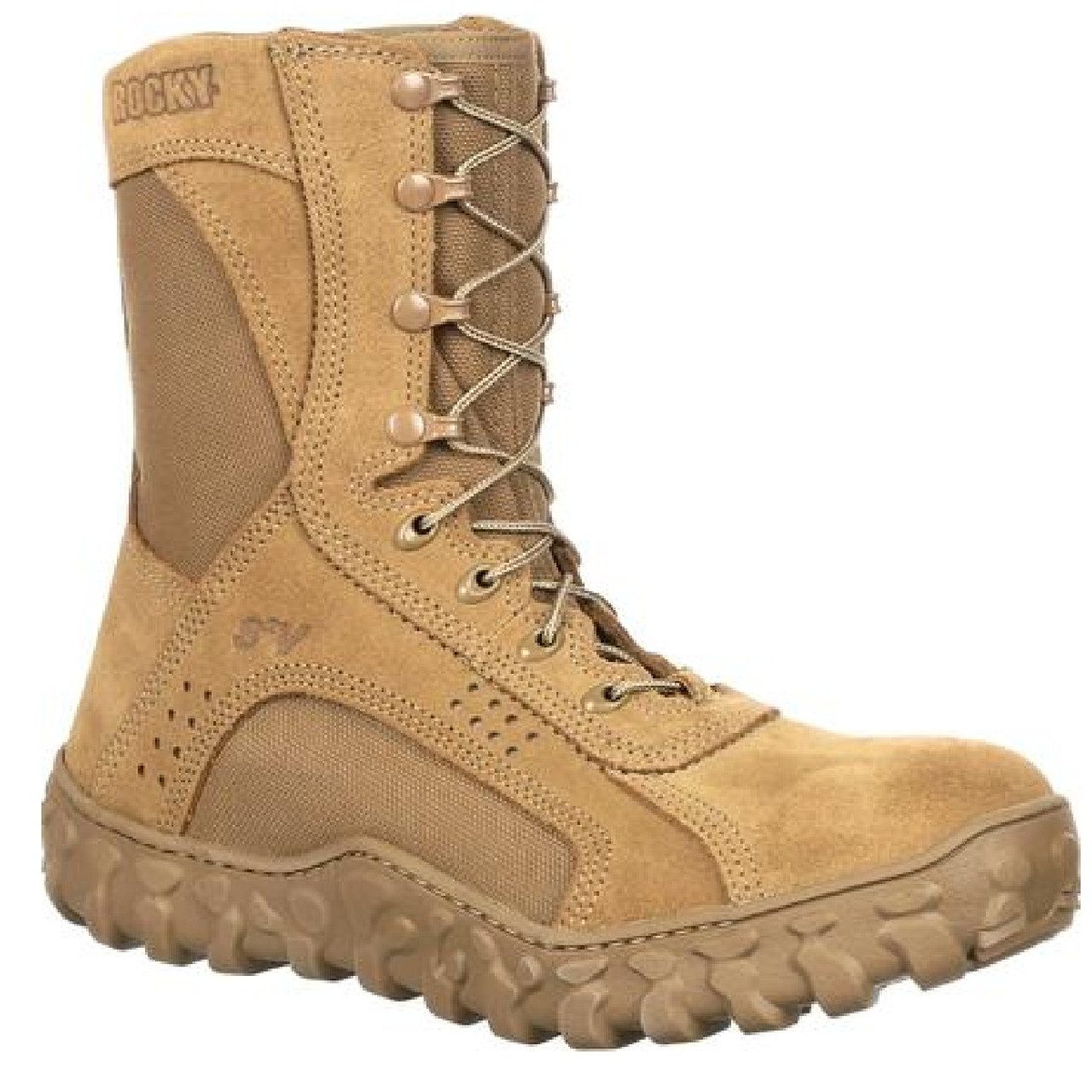 Rocky RKC089 S2V Composite Toe Tactical Military Boot Light Brown