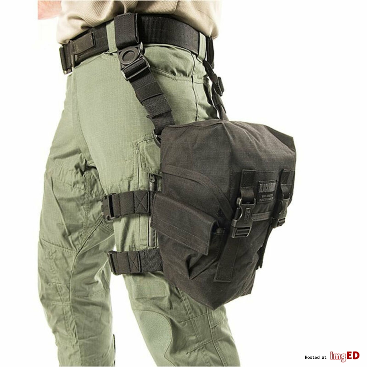 Blackhawk 56GM00BK Gas Mask Pouch Black On Sale - Best Price
