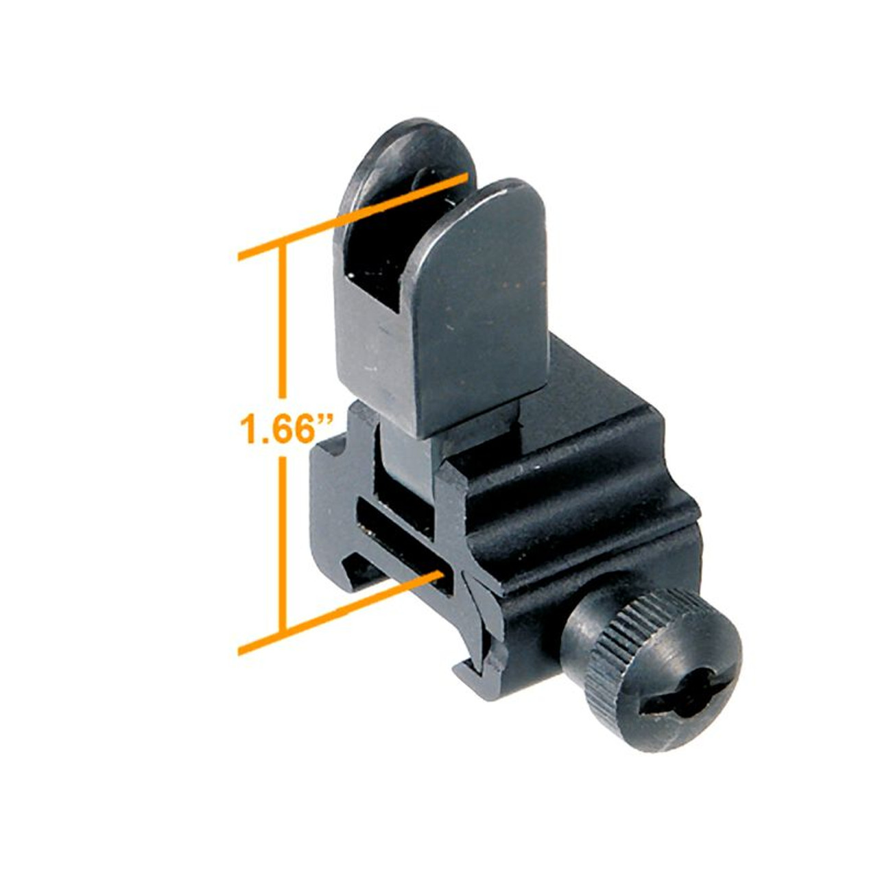 Leapers UTG High Flip-up Front Sight for Regular Height Gas Block MNT-751 