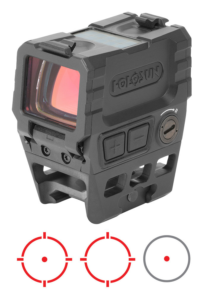 Holosun AEMS Advanced Enclosed Micro Sight 1x Selectable Reticle