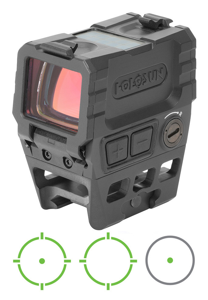 トイガン HOLOSUN AEMS Holosun AEMS Advanced Enclosed Micro Sight 1x Selectable Reticle