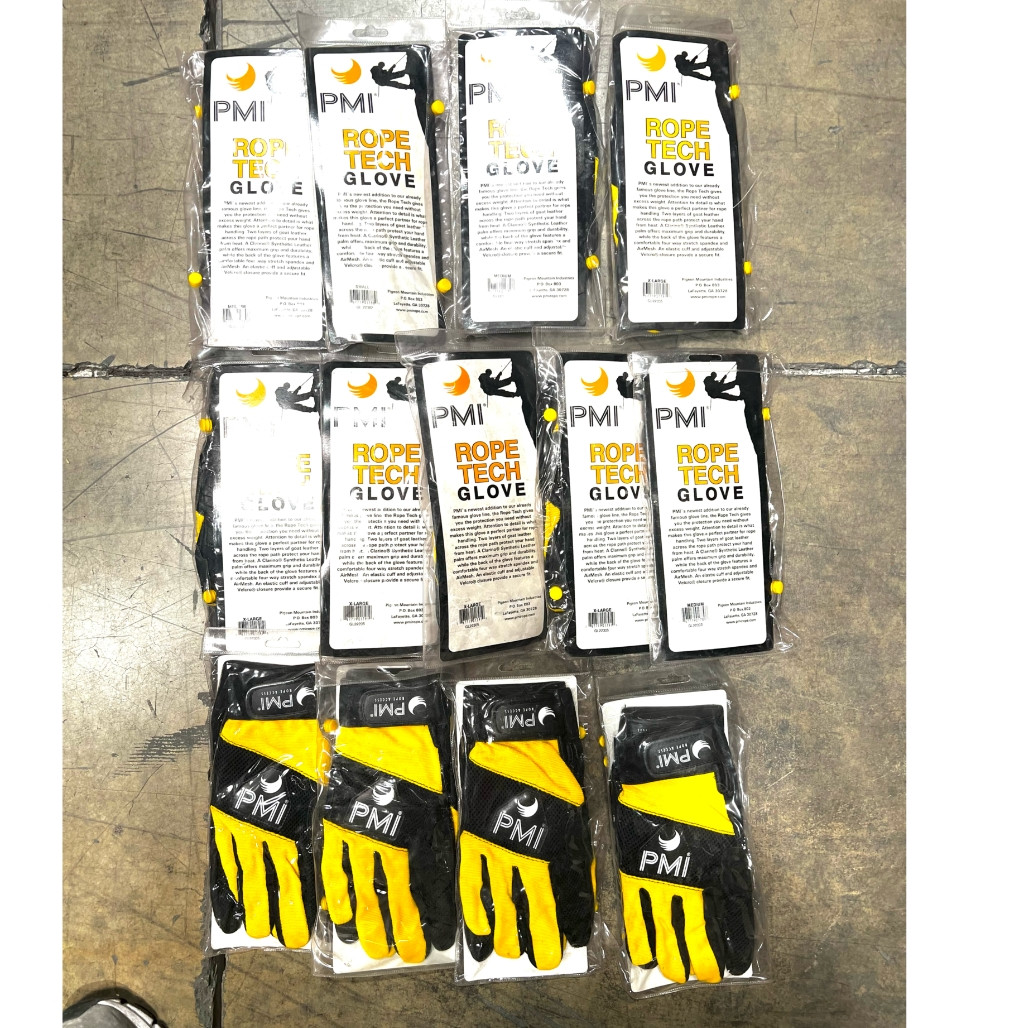 Lot of 13pc PMI Rope Tech Glove, Dept Trade, Never issued Botach®
