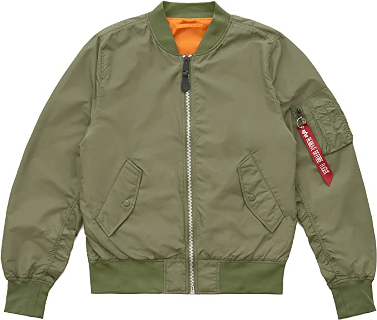 Alpha Industries L-2B Scout Woven Nylon Flight Jacket - Replica Blue