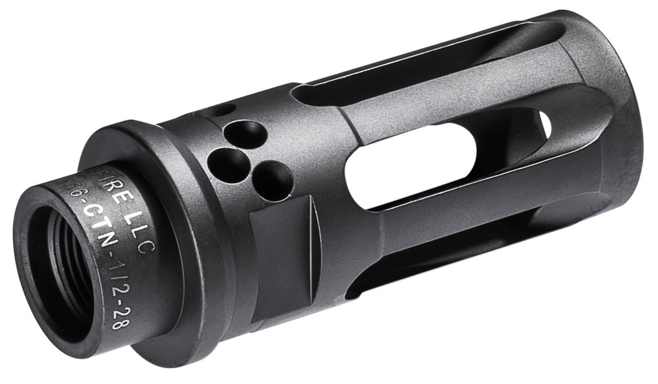 Surefire WarComp Closed-Tine Flash Hider WARCOMP-556-CTN-1/2-28 On