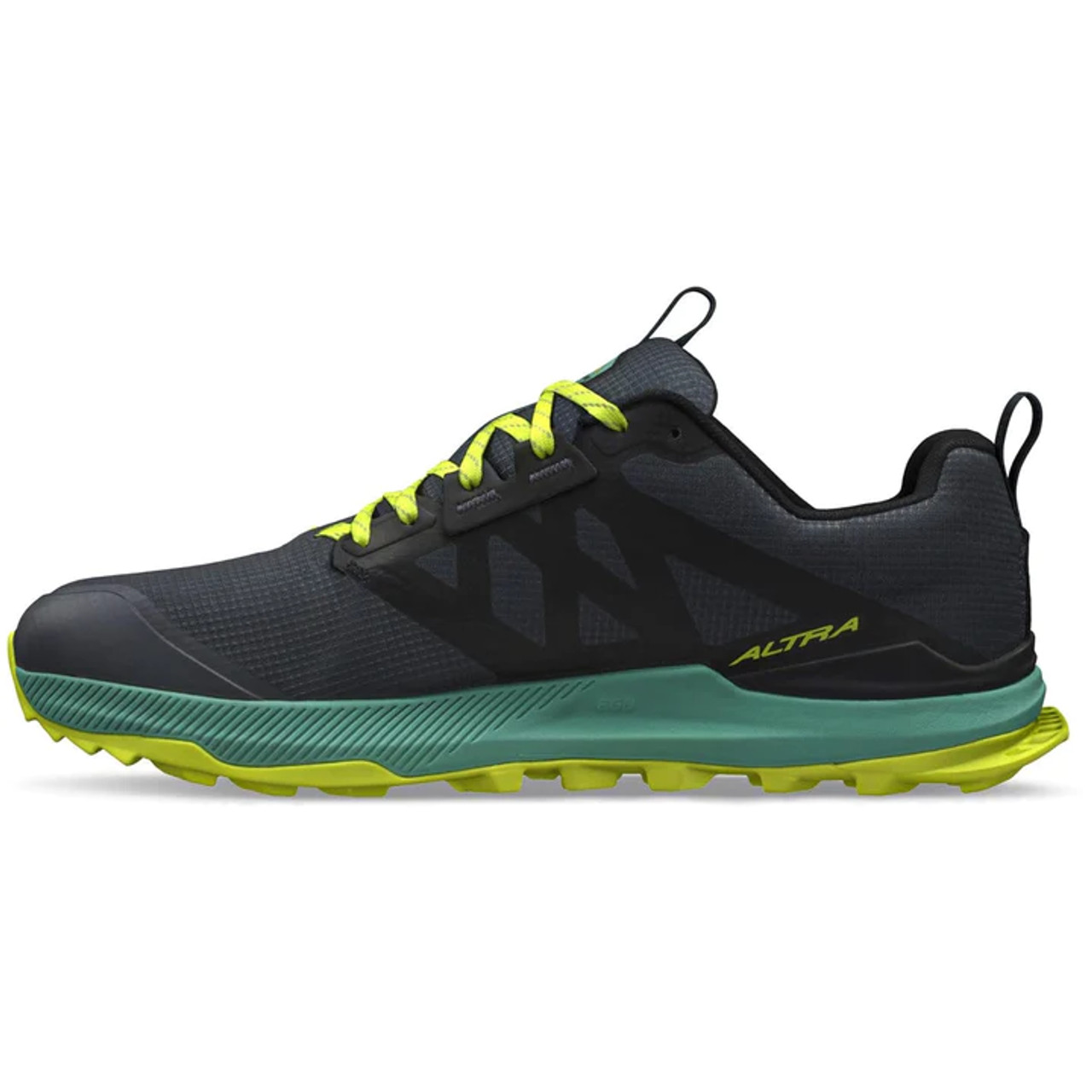 Altra Lone Peak 8 Zapatillas de Trail Running Hombre Black/Green