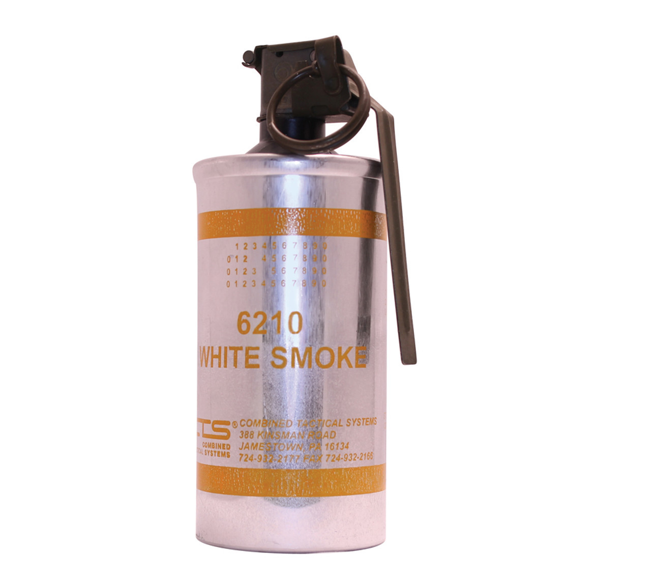 CTS 6210 White Smoke Canister Grenade On Sale - Best Price | BOTACH