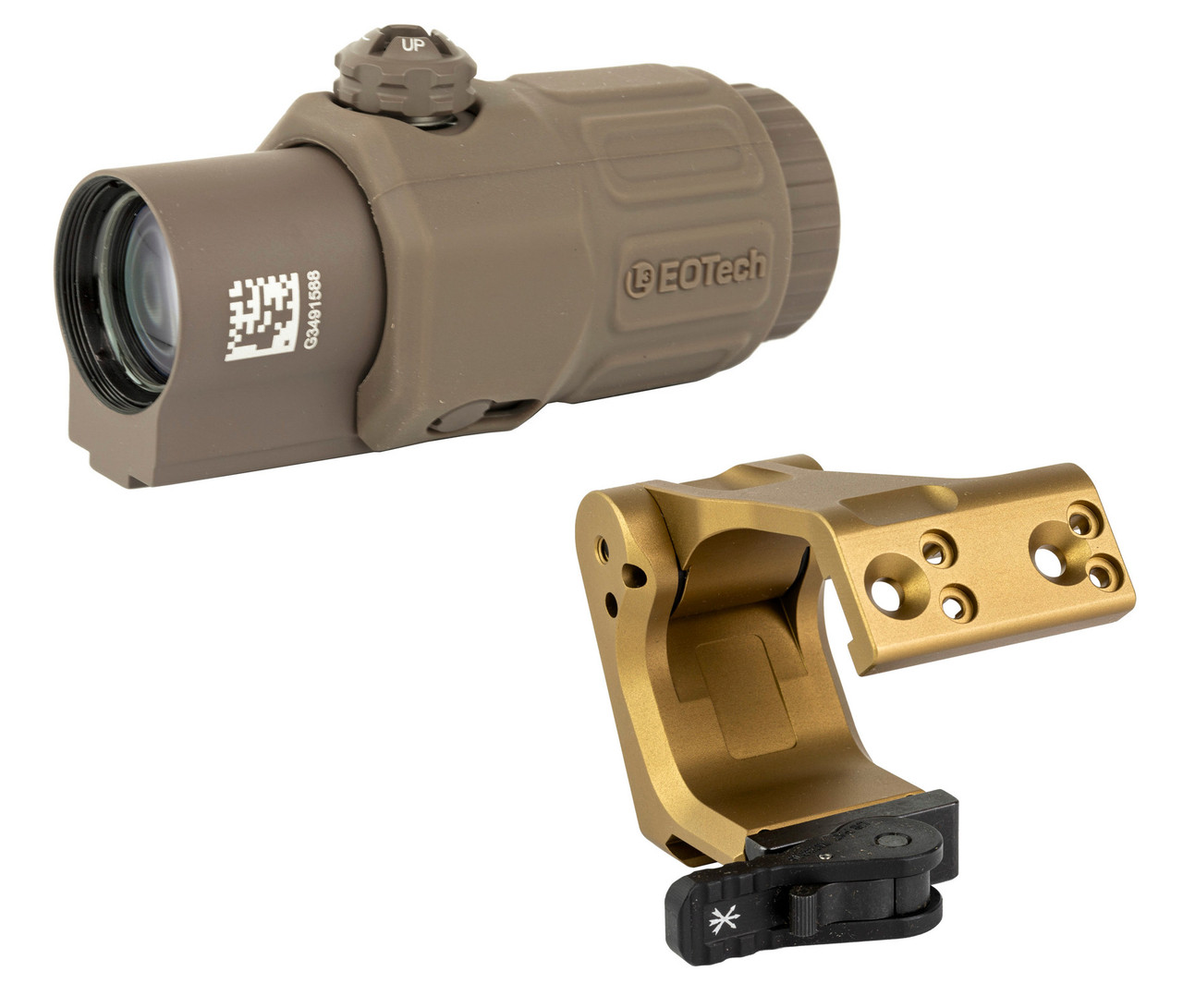 EoTech 3X or 5X Magnifier with Unity FAST FTC Flip-To-Center