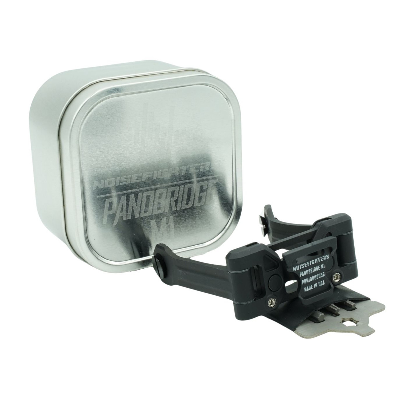 Noisefighters Panobridge M1 | 1.9 oz Metal Night Vision Bridge