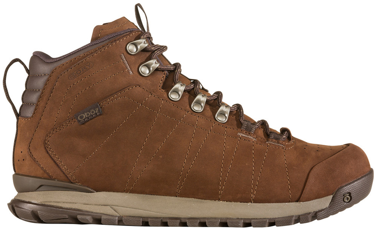 【BAON】Bichokki Leather Middle Boots OBOZ Bozeman Mid Leather B-Dry Waterproof Hiking Boots On