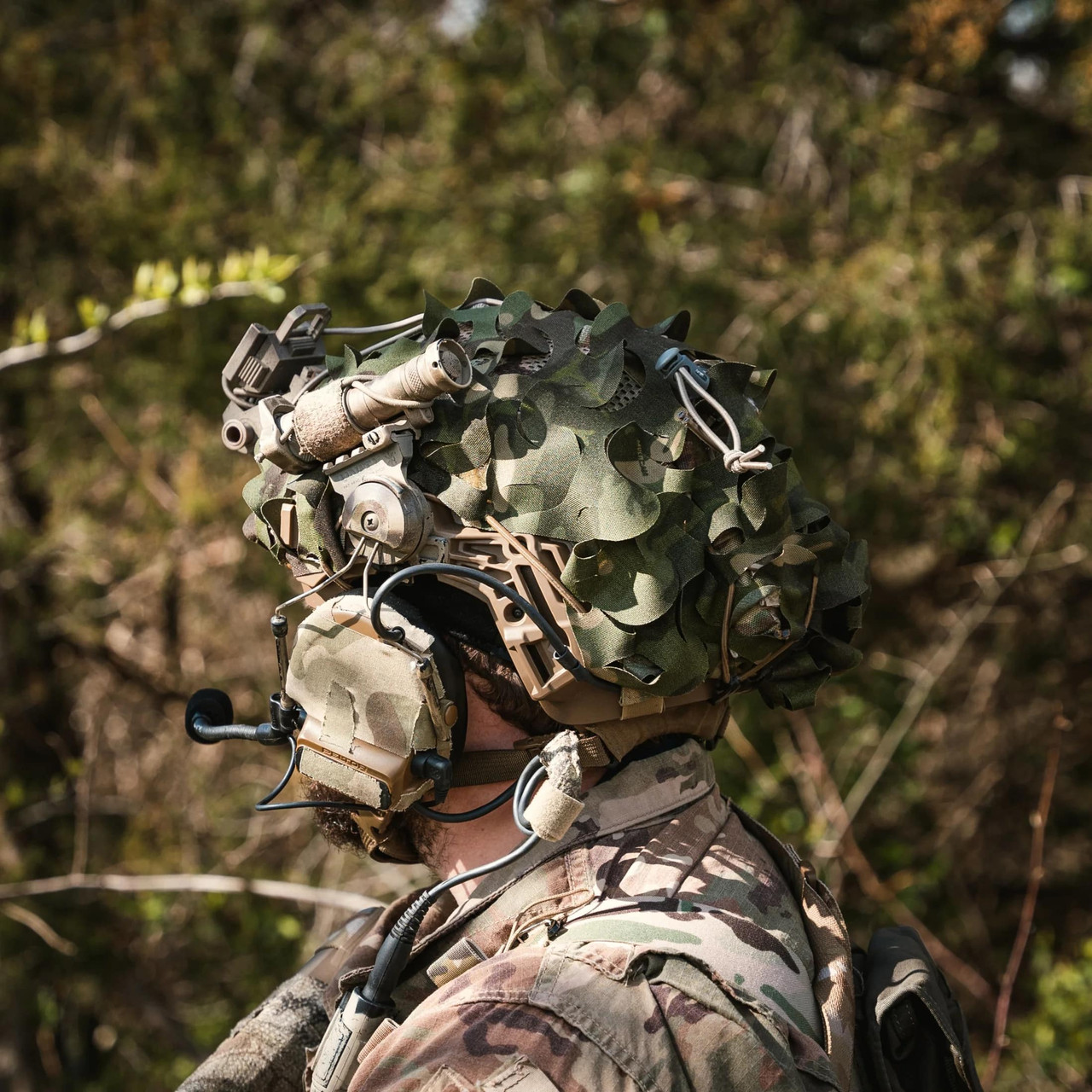 One Hundred Concepts Multicam HelmetScrim - Botach