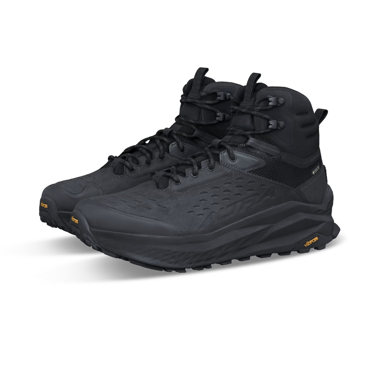Altra Olympus 6 Hike Mid GTX Black Hiking Shoes On Sale - Best