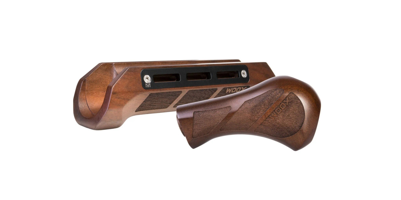 Woox Walnut Gladiatore Shotgun Club Grip + Fore End Kit On Sale