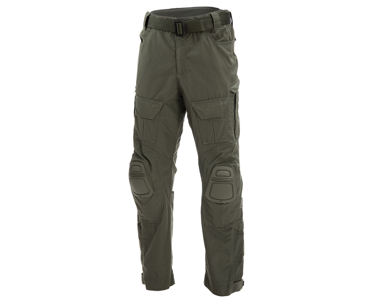 【SURGERY】24FW dekki combat boot cut sweat pants sage green Women's Autumn and Winter New Casual Cargo Pants Fashion