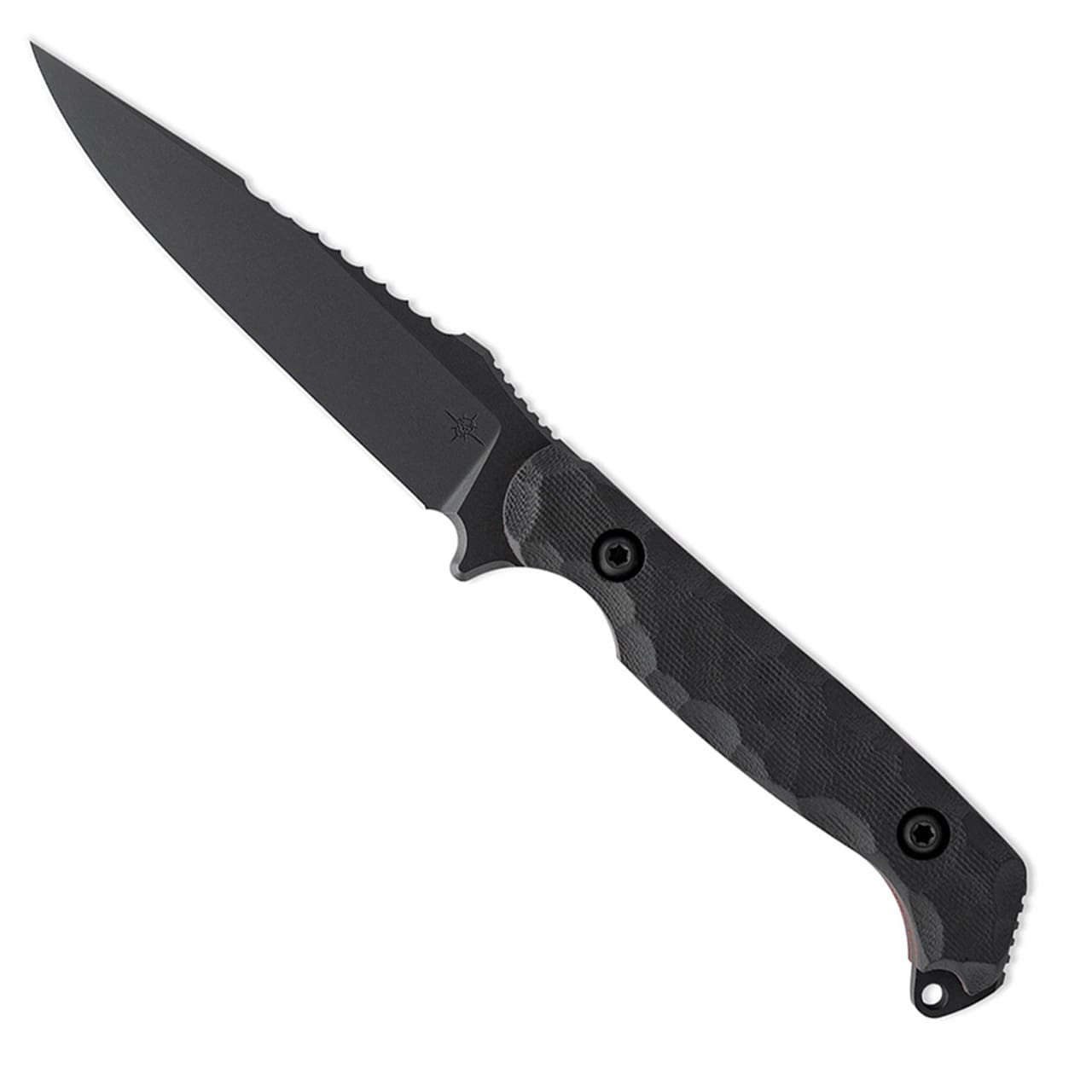 Toor Darter Shadow Black Fixed Blade Knife 4.3