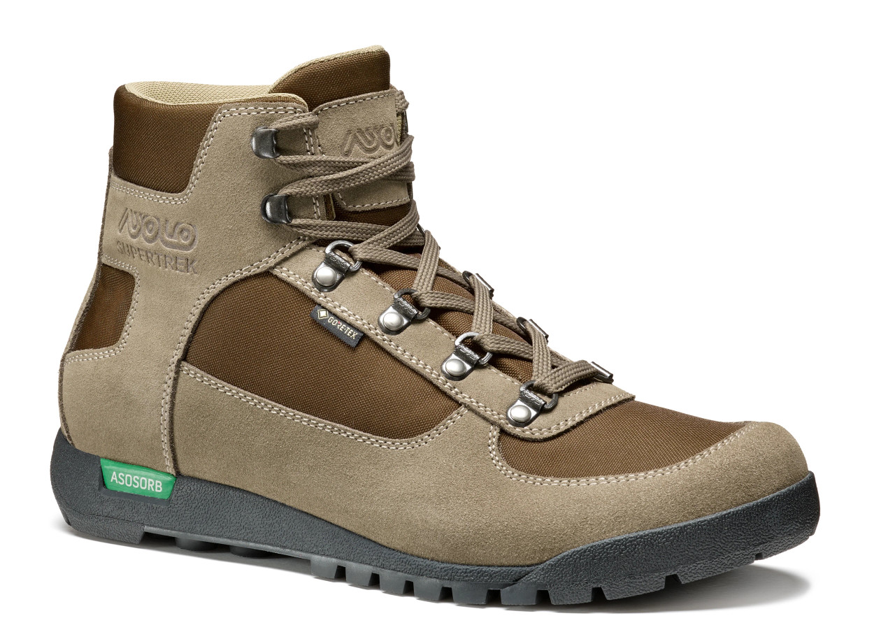 Asolo Men's SuperTrek GTX Wool/Desert Beige Boot On Sale - Best