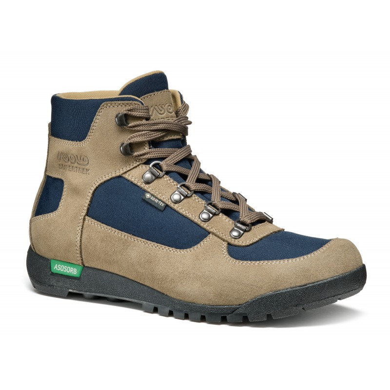 Asolo Men's SuperTrek GTX Wool/Night Blue Boot On Sale - Best
