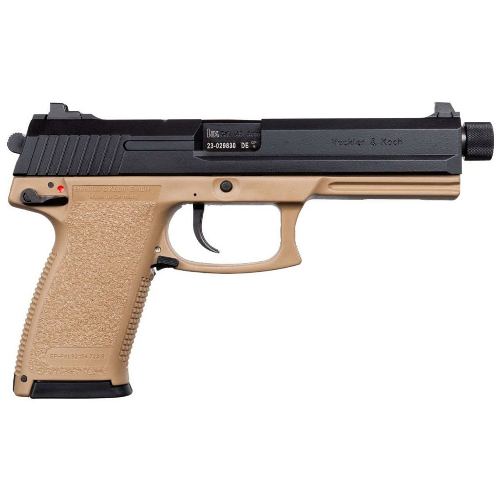 H&K Mark 23 .45 ACP Flat Dark Earth w/2 12rnd Mags On Sale - Best