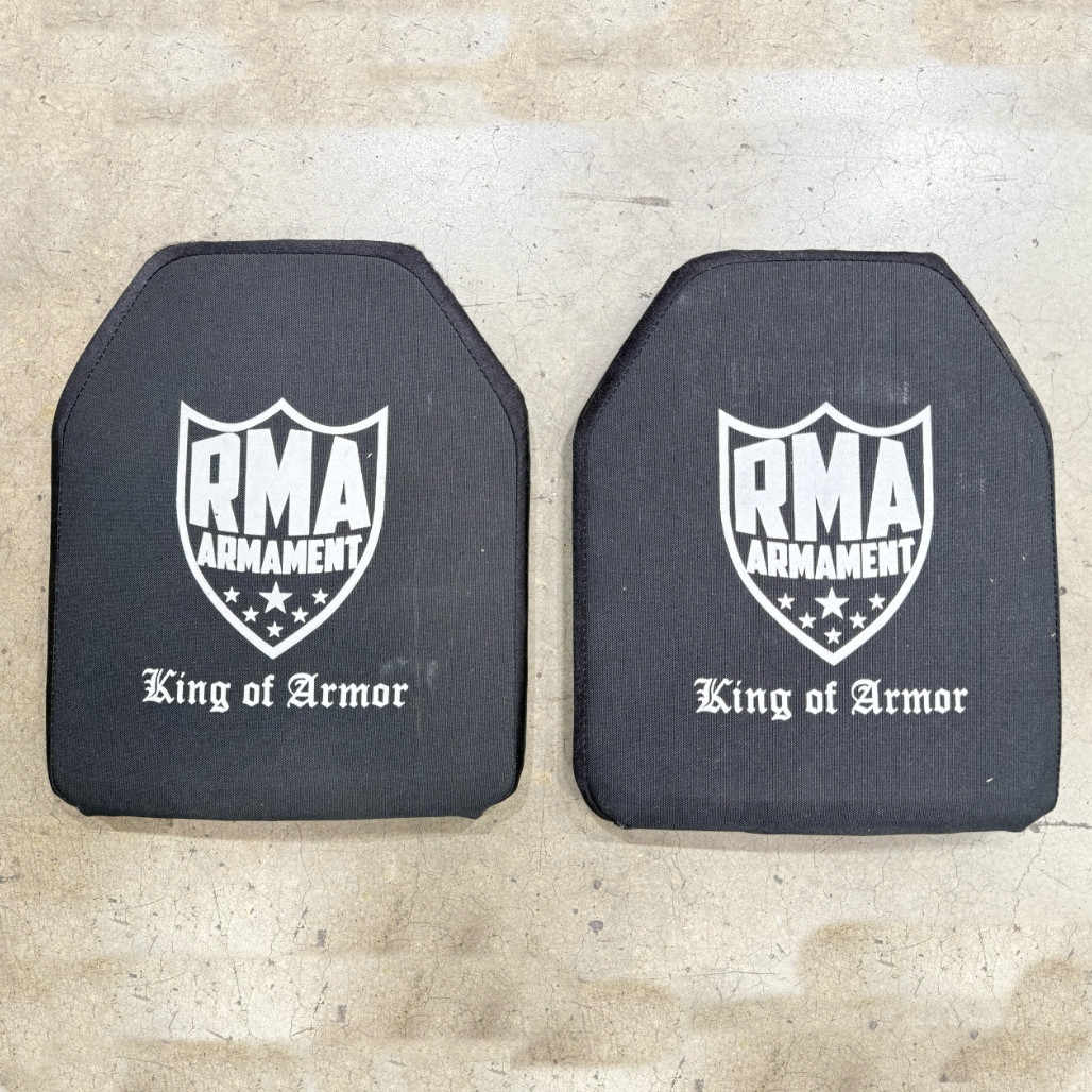 RMA Armament LVL 4 10x12 Armor Plates 2/Pack #1189, EXPIRED