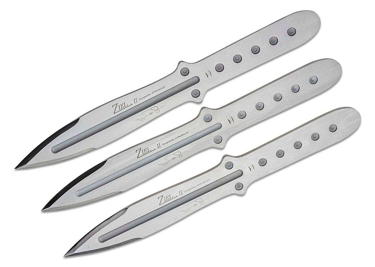 Boker 02MB164 Magnum John Bailey Ziel Throwing Knives 3/Pack On