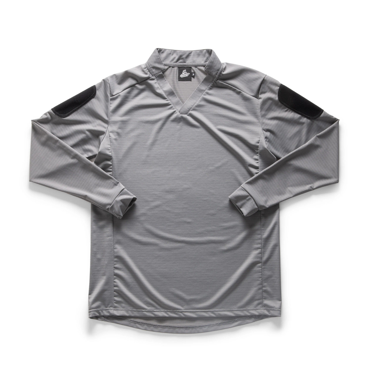 13th heaven グレー 32X30 リラックスフィット 13th Heaven Clothing Slate Grey Field Rugby Long Sleeves