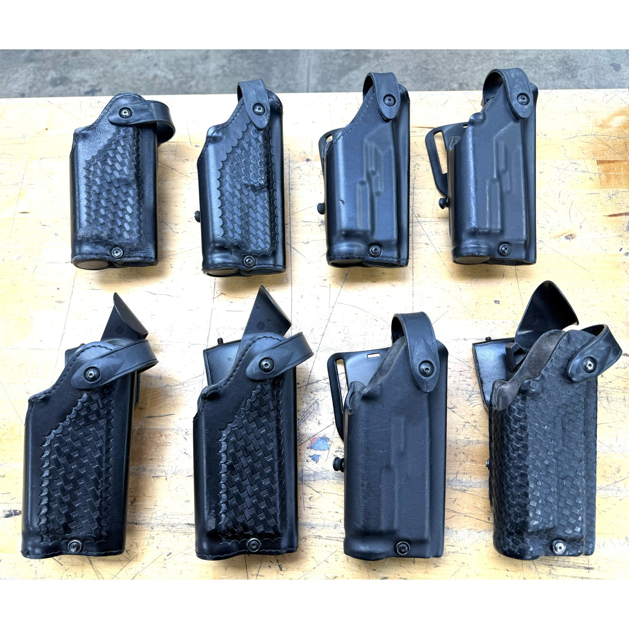 Safariland Glock 17/22 LVL 2/3 Duty Holsters w/Light, Right Hand