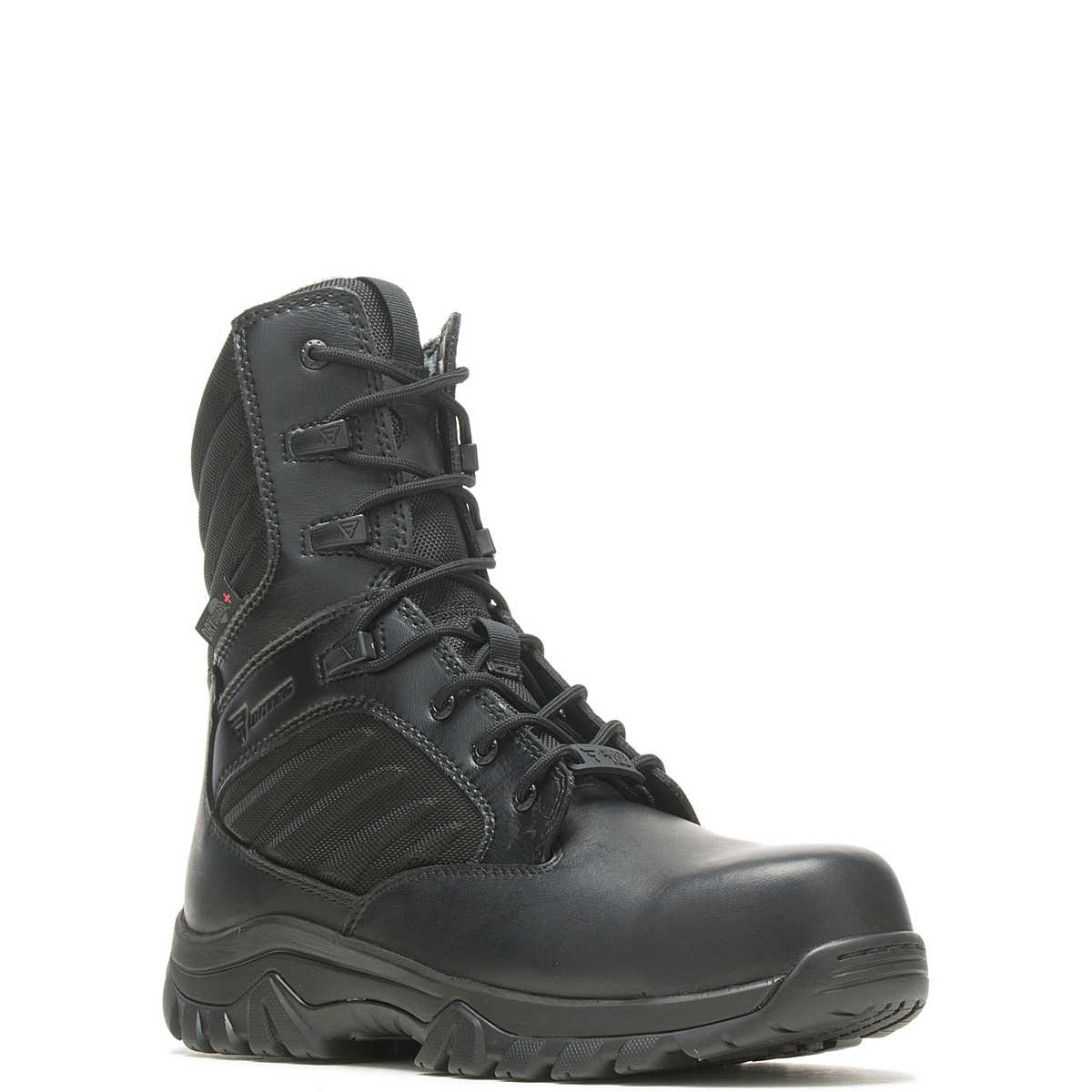 Bates Men's GX X2 Tall Side Zip DRYGuard Carbon Nano Toe Black Boot