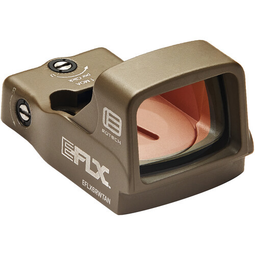 EOTech EFLX Mini Reflex Sight with 3 MOA Dot (Tan), POLICE TRADE