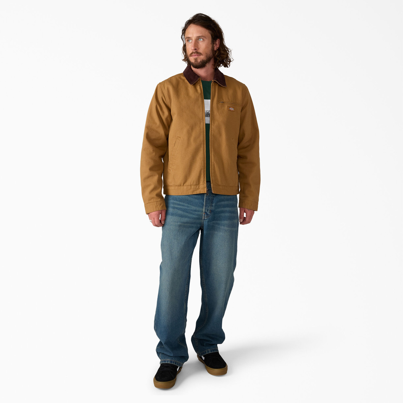 Dickies Men's Brown Duck 758 Blanket Lined Duck Jacket