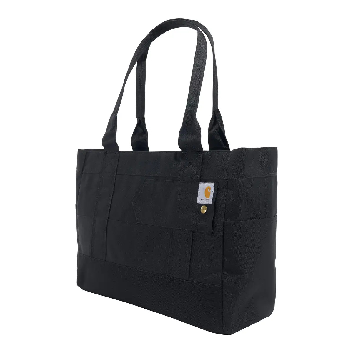 Carhartt Horizontal Zippered Black Tote Bag