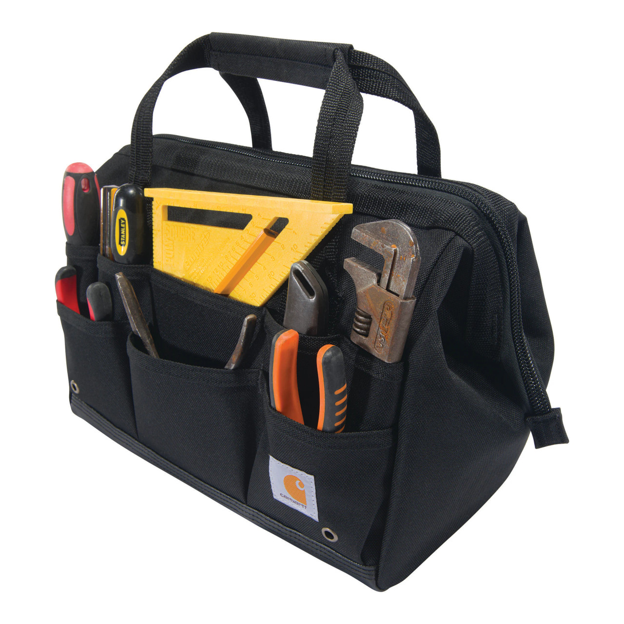 Carhartt 14-Inch 26 Pocket Heavyweight Black Tool Bag