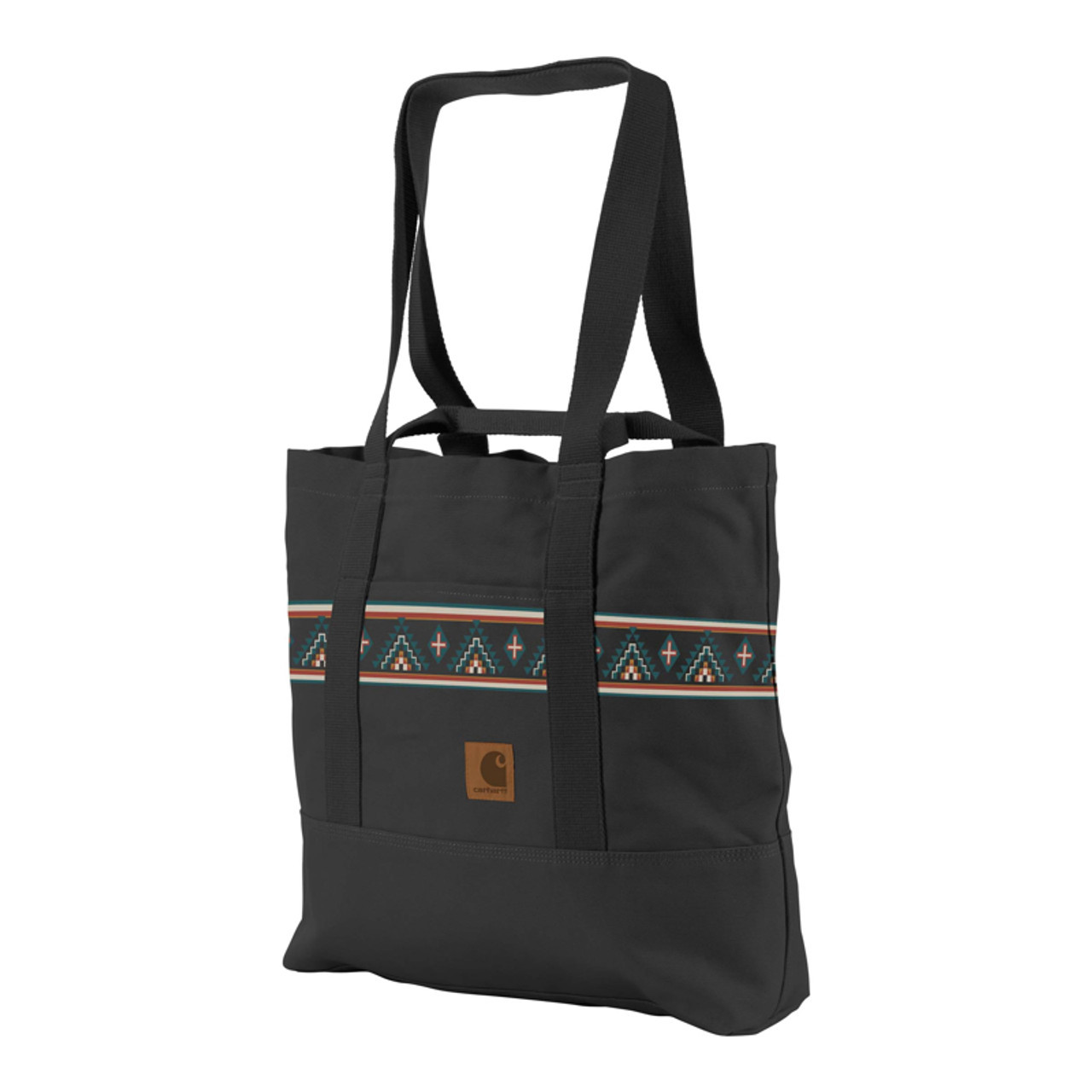 Carhartt Vertical 18L Black Bethany Yellowtail Duck Tote Bag