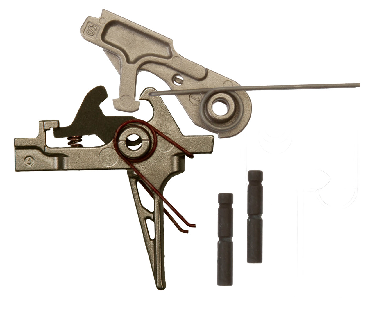 1005 Tactical 2-Stage AR15/M4 NiB-X Nickel Boron Trigger Assembly
