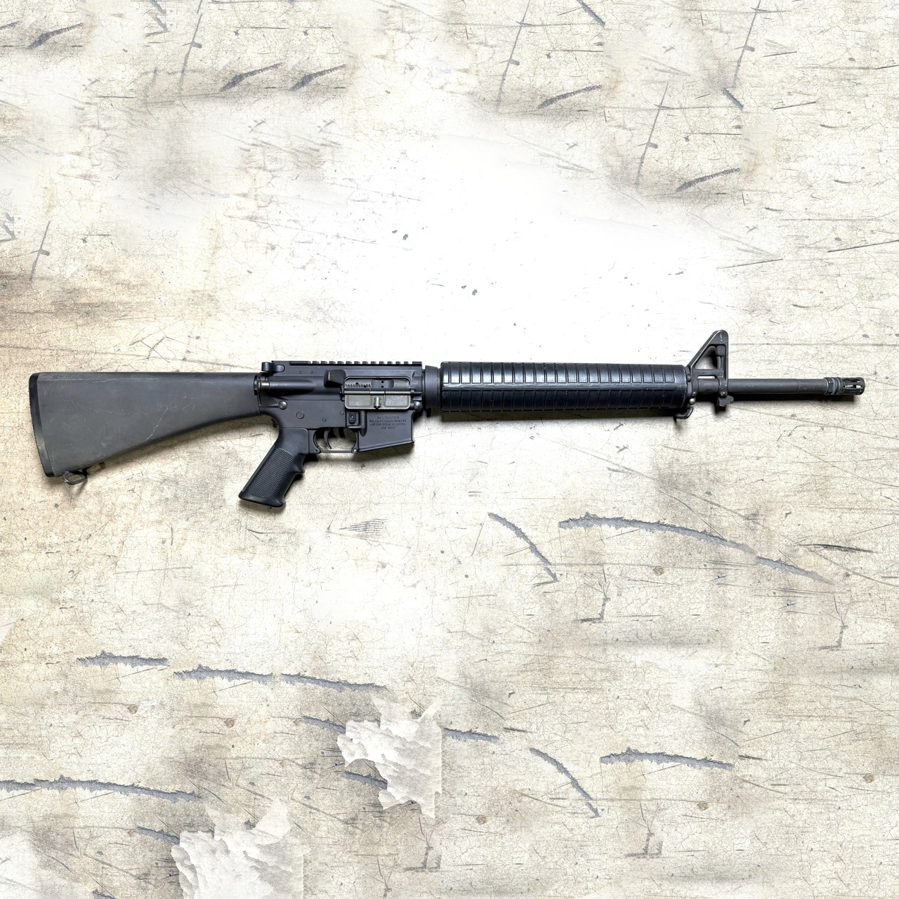 Colt AR-15 Competition HBAR .223 18.5 Rifle, Police Trade