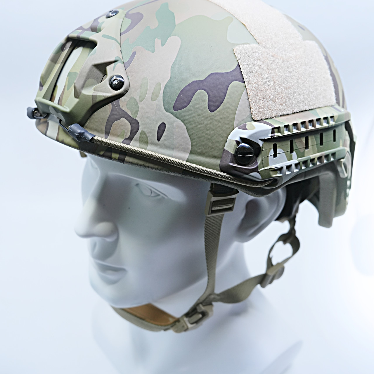 LongFri Level IIIA Ballistic FAST Combat Kevlar Helmet Multicam