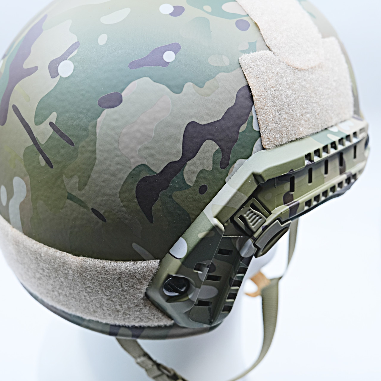 LongFri Level IIIA Ballistic FAST Combat Kevlar Helmet Multicam